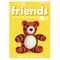 Leisure Arts - Crochet Kits, Friends Timothy Tiger, 3", crochet kit for beginners, complete crochet kit, animal crochet kits, crochet animal kit, DIY amigurumi crochet kits
